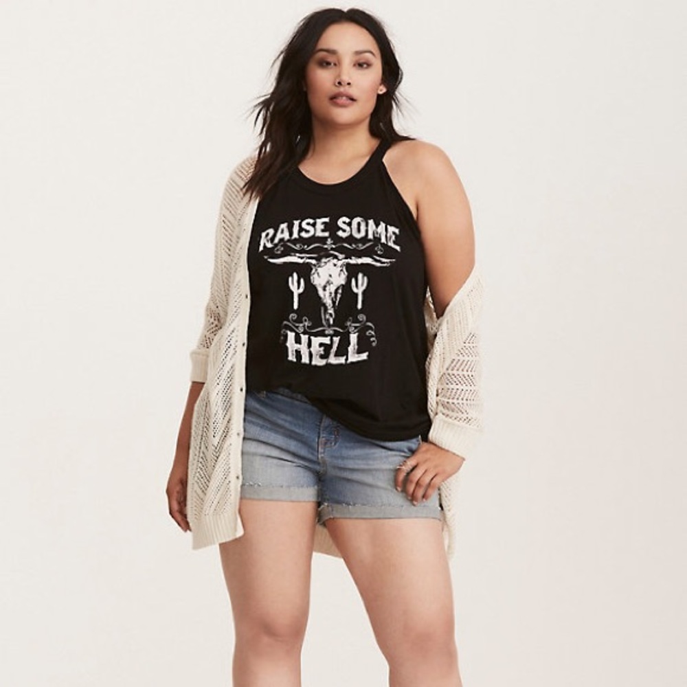 Torrid Plus Size 2X Hi Neck Tank + Surprise gift